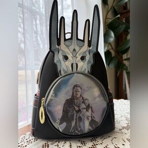 Loungefly Lord of the Rings: Sauron Lenticular Mini Backpack NWT